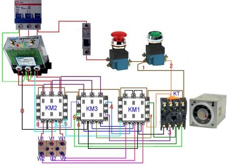 CJX2交流接触器 打米机 启动按钮 关闭按钮 11W电机 接线图 - 已回答 - 搜搜问问