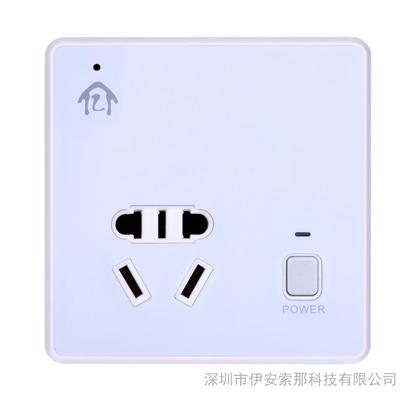 供应亿万家亿万家 智能电控器 86新国标电控器10A(二代)YWJ-DKQ10-B 深圳亿万家无线智能家居厂家图片_高清图_细节图-深圳市伊安索那科技 -